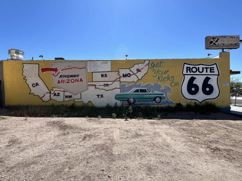 Route 66 tra Arizona e California