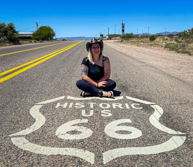 Route 66 tra Arizona e California